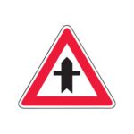 Priekšrocības zīme Nr.203/Krustojums ar mazāk svarīgu ceļus, 1200x1200mm, 1. atstarošanas klase