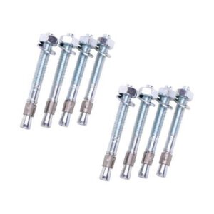 Skrūvju komplekts (8gab.), d=10mm, l=85mm, cinkots [DAN]