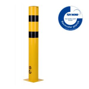 Metāla stabiņš (cinkots un krāsots), d=159mm, h=1200mm  [DAN]