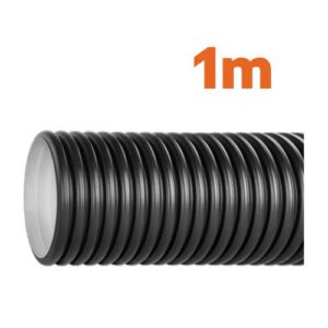 PP dubultsienu caurteka bez uzmavas, 400/453mm, klase SN8 (garums 6m; cena par metru)