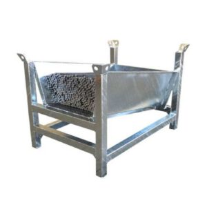 Uzglabāšanas un transportēšanas palete ar metāla stieņiem (d=18x1000mm 500gab.) [SCH]