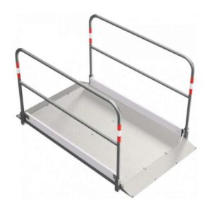 Tiltiņš tranšeju pārejām (metāla/alumīnija), 1x1,7m