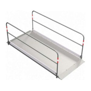 Tiltiņš tranšeju pārejām (metāla/alumīnija), 1,2x2,7m