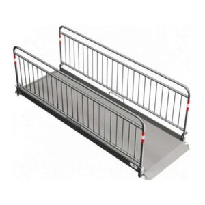 Tiltiņš tranšeju pārejām ar drošības margām (alumīnija), 1x3.2m