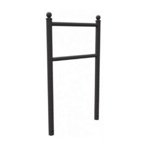 Velosipēdu statīvs 1 velosipēdam ar apaļu elementu augšdaļā (h=1300mm), karsti cinkots un krāsots (betonējams) [SCH]