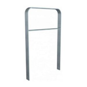 Velosipēdu statīvs 1 velosipēdam ar plakanu cauruli (l=750mm), karsti cinkots un krāsots (betonējams) [SCH]