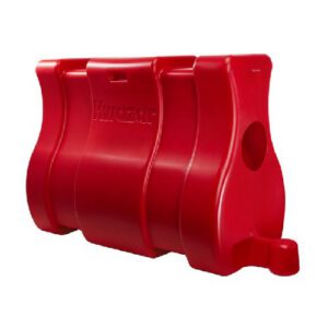 Plastmasas barjera NJ, h=800mm (sarkana) [KWA]