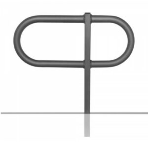 Velosipēdu statīvs TOUR (divpusējs), karsti cinkots un krāsots DB 703 (betonējams)