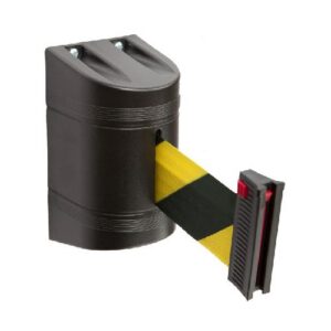 Izvelkama lenta ar stiprinājumu, 2.7m dzeltenmelna lenta [SOR]