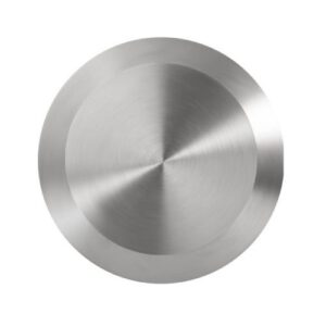 Taktila elements KH (gluds) d30x4mm ar metinātu tapu (AISI 316L)