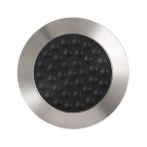 Taktila elements K-TPU (poliuretāna ieliktnis, nošķelta konusa forma) d35x4mm ar metinātu tapu, dažādas krāsas  (AISI 316L)