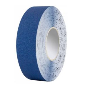 Pašlīmējoša grīdas marķēšanas lenta (vinila) ar pretslīdes materiālu, zila 50mm x 25m