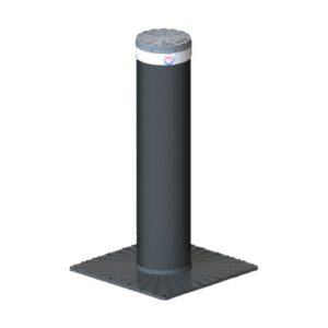 Automātiski (hidrauliski) paceļams pretterorisma stabs, d=275mm, h=800mm (nerūsējošā tērauda, matēts) bez EFO ātrās pacelšanas sistēmas [MAC]