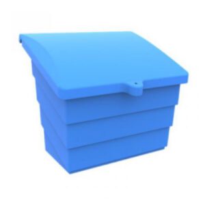 Smilts/sāls plastmasas konteiners (zils), 150l (220kg) [JF]