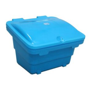 Smilts/sāls plastmasas konteiners (zils), 175l [JF]
