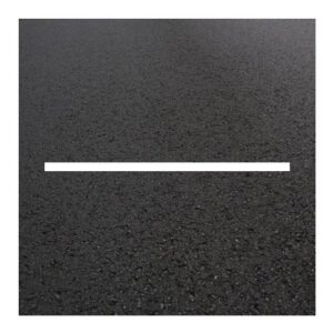 Termoplastikāta līnija (karsējama), 300x1000mm, balta (RAL 9016)