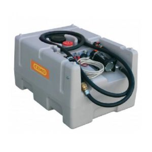 Mobilā dīzeļdegvielas uzpildes un uzglabāšanas tvertne DT MOBIL EASY, 125l ar 12V elektrisko sūkni (bez vāka)