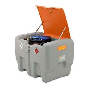 Mobilā dīzeļdegvielas + AdBlue® uzpildes un uzglabāšanas tvertne DT MOBIL EASY COMBI, 440/50l ar 24V elektrisko sūkni (ar veramu vāku)