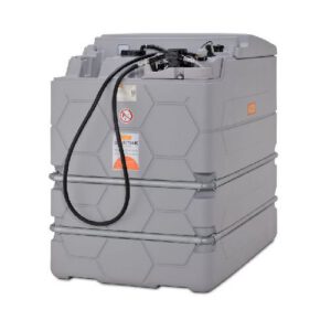 Stacionārā dīzeļdegvielas uzpildes un uzglabāšanas tvertne iekštelpām CUBE Indoor Basic 1000L ar 230V elektrisko sūkni