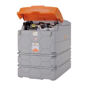 Stacionārā dīzeļdegvielas uzpildes un uzglabāšanas tvertne ārai CUBE Outdoor Premium Plus 2500L (ar datu sistēmu CMO 10 līdz 250 lietotājiem)