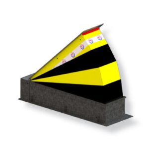 Ceļu bloķētājs MRB300 SP5 (hidraulisks), h=700mm, l=1200mm (karsti cinkots un krāsots) [MAC]