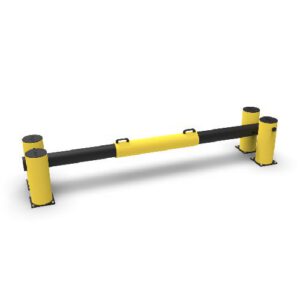 Elastīgā drošības barjera - vārti (NOVEMBER), l=3050mm (iekšējā daļā l=2600mm), h=500mm [DAN]