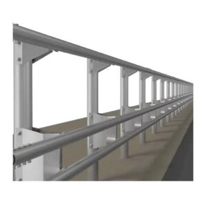 Metāla drošības barjera Nordic R H4b Ground (H4bW5) [NR]