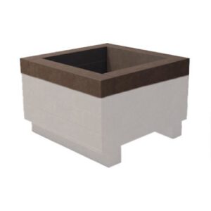 Pārstrādātas plastmasas puķu poda paaugstinājums 1400x1100x90mm [HA]