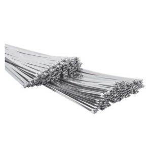 Nerūsējošā tērauda lente (lodveida slēdzenes tipa; AISI 304) 7.9mm, l=1200mm (100gab.) [LO]