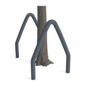 Koku stumbru aizsargu komplekts (2gab.) 1000xh1200mm (cinkots un krāsots) [KRO]