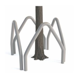 Koku stumbru aizsargu (4gab.) komplekts 1000xh1200mm (cinkots un krāsots) [KRO]