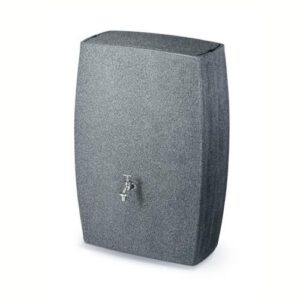 Plastmasas tvertne lietus ūdens uzkrāšanai BOX (ar puķu podu), 270l [EF]