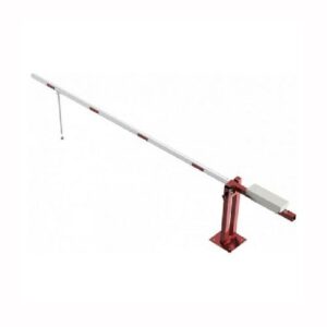 Paceļama barjera ar pretsvaru un atbalsta kāju (ar trijstūrveida slēdzeni), 4000mm (skrūvējama pie pamatnes) [SCH]