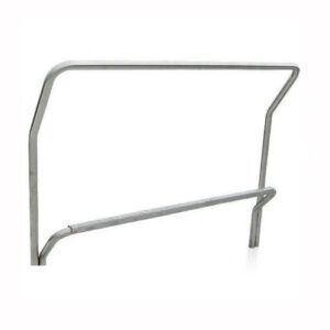 Velosipēdu novietne 2000xh1200mm, d=48.3mm (cinkota tērauda; betonējama) [KRO]