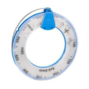 Nerūsējošā tērauda lente ar izmēriem 0.6x9mm, 30m (G304) [LO]