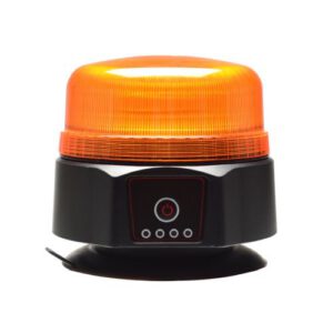 LED bākuguns uz magnēta ar piesūcekni, lādējama (12-24V), R65