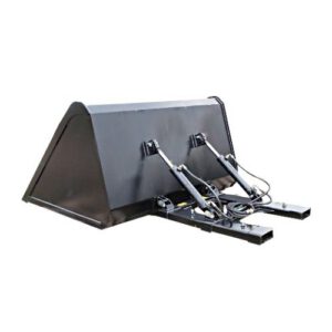 Autoiekrāvēja kauss - lielas ietilpības (stiprināms uz dakšām; 2 hidrauliskie cilindri), v=1.5m3 [AT]