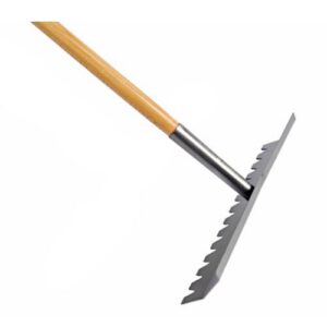 Līdzinātājs (metāla), rievots ar koka kātu 1500mm, pamatne (495x115mm)