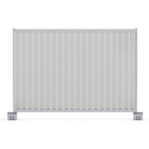 Mobilais metāla pilnais žogs RAL7035 2825×2080mm (34kg)