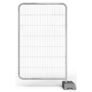 Pagaidu vārtiņi ar noapaļotiem stūriem un pretkāpšanas sietu 1160×1805mm (8.5kg)