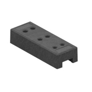 PVC pēda mobilajam žogam 685x251x138mm (18.5kg)