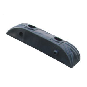 Ātruma slāpētāja H50 (guļošā policista) nobeiguma elements 100x250x50mm (melns)