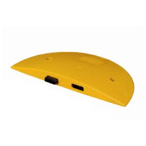 Ātruma slāpētāja H45 (guļošā policista) nobeiguma elements 250x500x45mm (dzeltens)