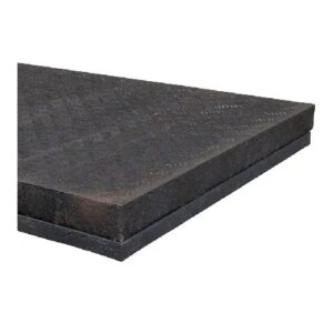 Aizsardzības plāksne pagaidu ceļu izbūvei 3000x1000x40mm, melna