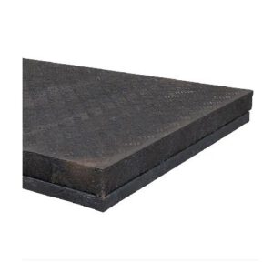 Aizsardzības plāksne pagaidu ceļu izbūvei 3000x1000x80mm, melna