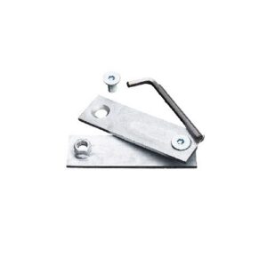 Savienojums 200x60x6mm (cinkota metāla) - lielai slodzei (zālāja aizsardzības plāksnei)