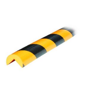 Stūru aizsargs (Tips A), d=40mm (25x25mm), (dzeltens/melns), l=1000mm, pašlīmējošs-salizturīgs [SE]