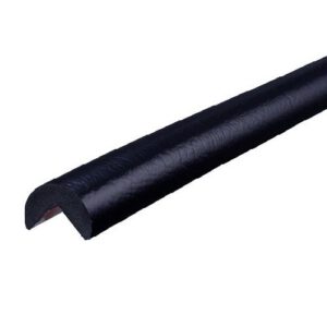 Stūru aizsargs (Tips A), d=40mm (25x25mm), (melns), l=1000mm, magnētisks [SE]