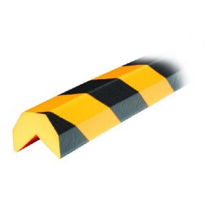 Stūru aizsargs (Tips AA), (36x40mm), (dzeltens/melns), l=50m, pašlīmējošs [SE]