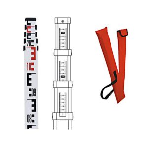 Izbīdāma 7m alumīnija mērlata optiskajam nivelierim